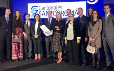 Cartonajes Santorromán recibe el premio a la mejor empresa familiar riojana