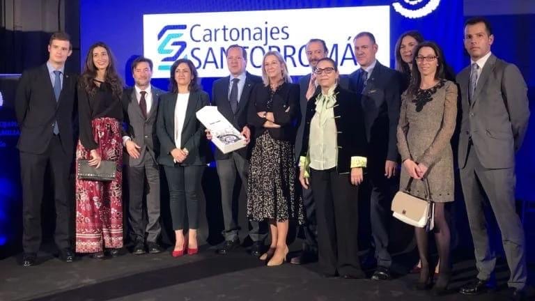 Cartonajes Santorromán recibe el premio a la mejor empresa familiar riojana