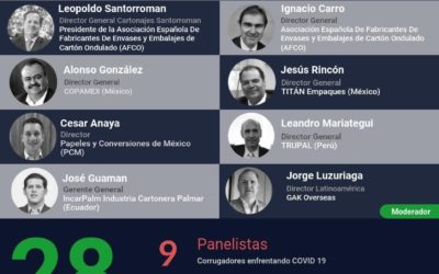 Cartonajes Santorromán participa en una conferencia hispanoamericana de corrugadores con más de 400 asistentes conectados