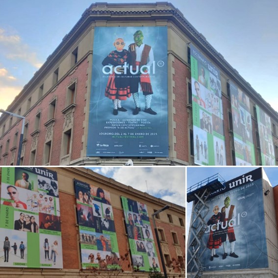 Reprocentro vuelve a desarrollar la comunicación visual del Festival Actual