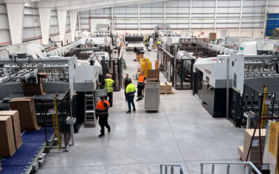 Instalación segunda Bobst 820