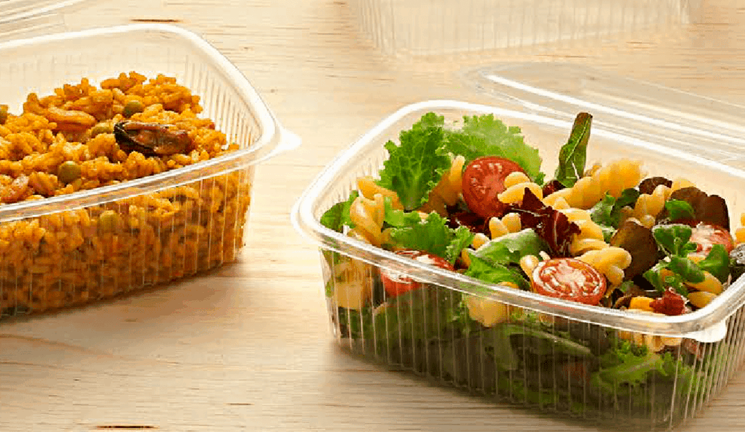 Revoluciona tu servicio de comida con Expabox: Tarrinas bisagra para microondas